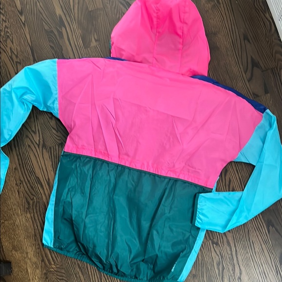 Cotopaxi Unisex Windbreaker- Pink, Blue, Teal - Picture 4 of 4